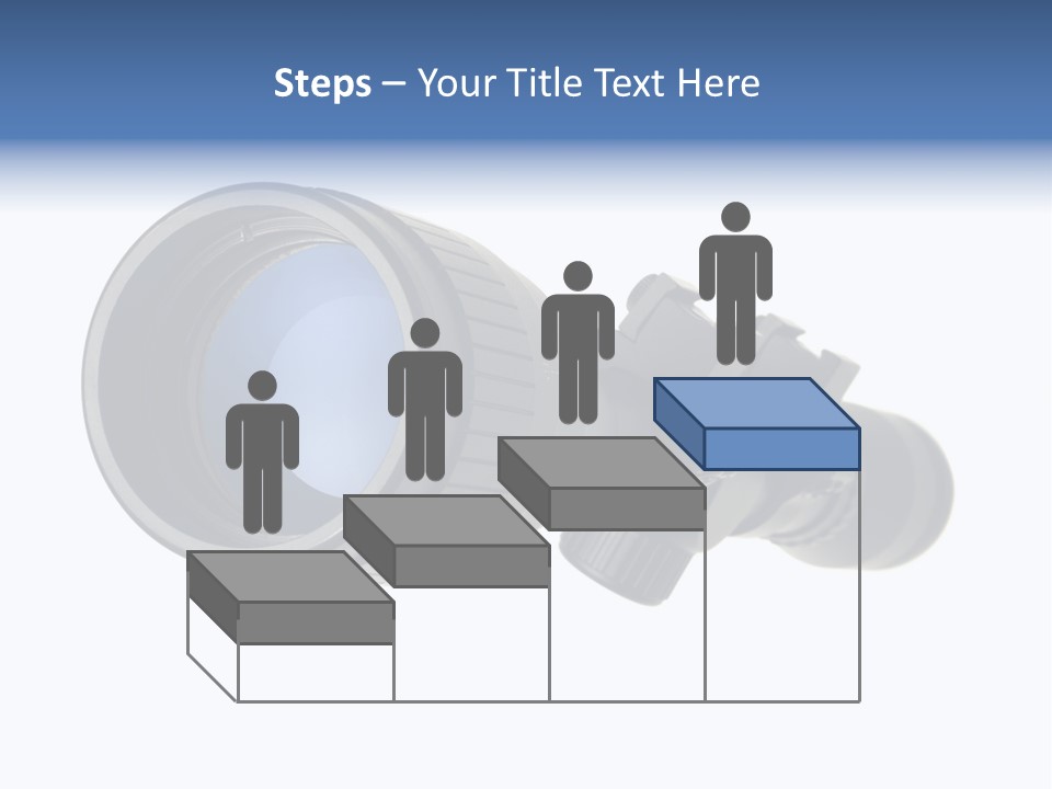 White Military Gun PowerPoint Template