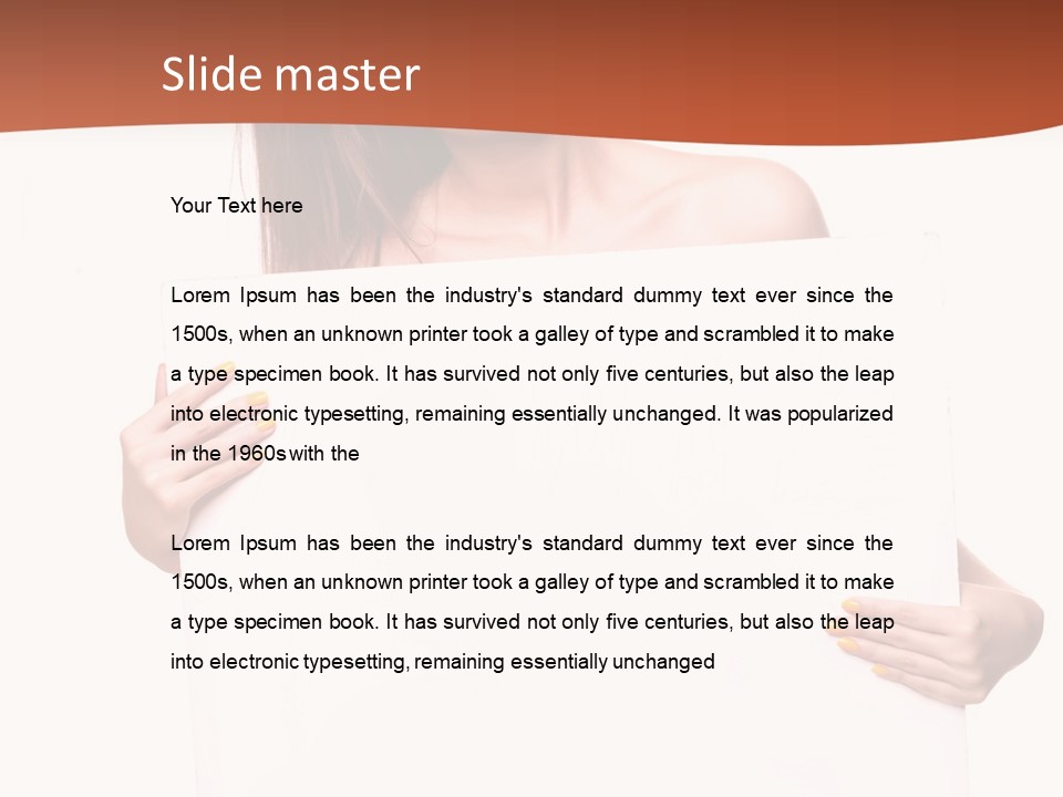 Billboard Cheerful Presentation PowerPoint Template