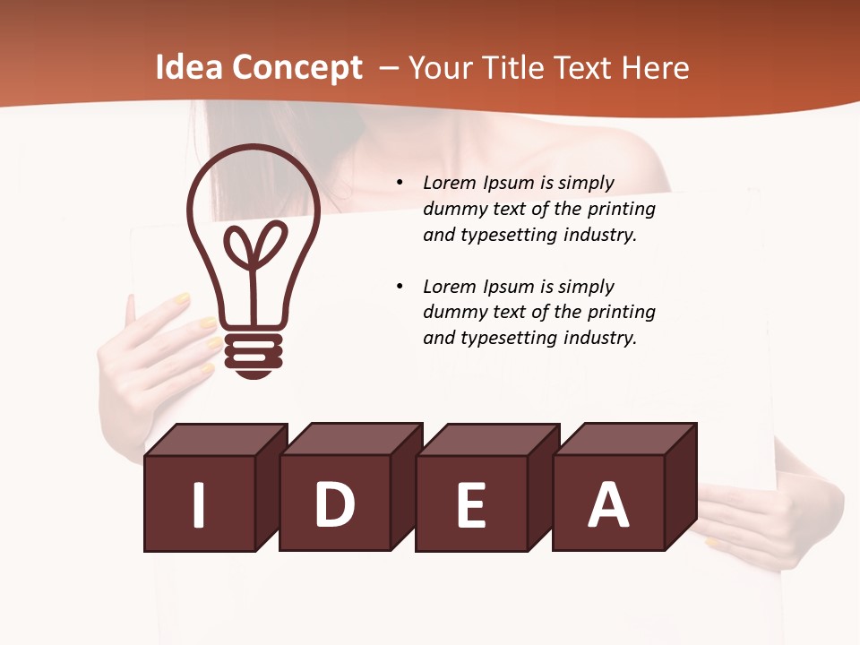 Billboard Cheerful Presentation PowerPoint Template