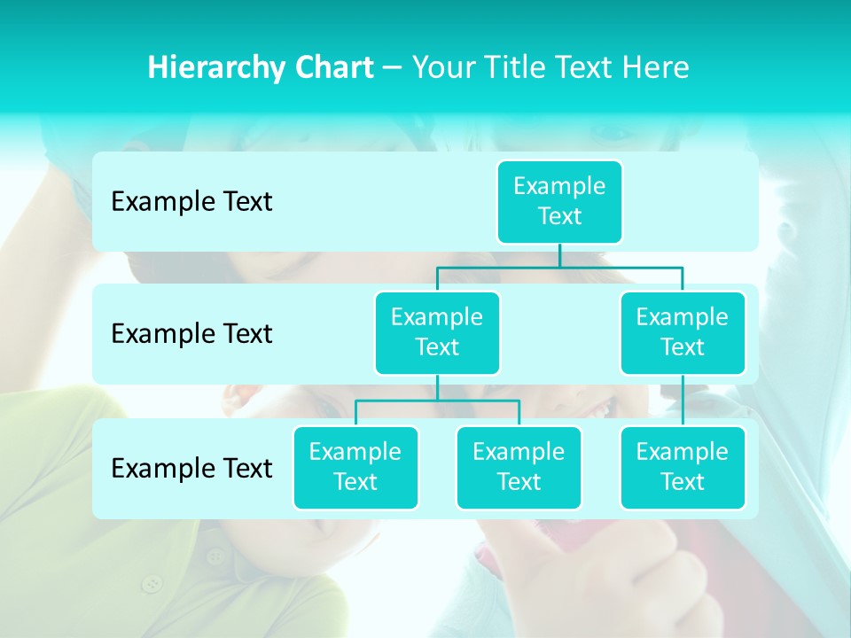 Girl Cheerful Embracing PowerPoint Template