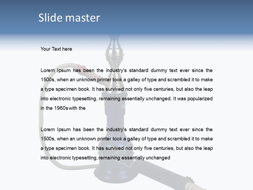 Unhealthy Marijuana Traditional PowerPoint Template