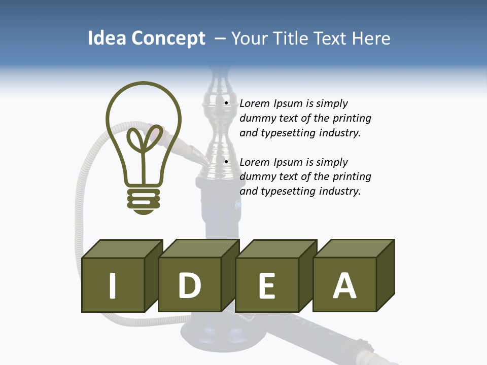 Unhealthy Marijuana Traditional PowerPoint Template