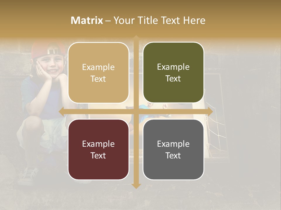 Vintage Texture Wall PowerPoint Template