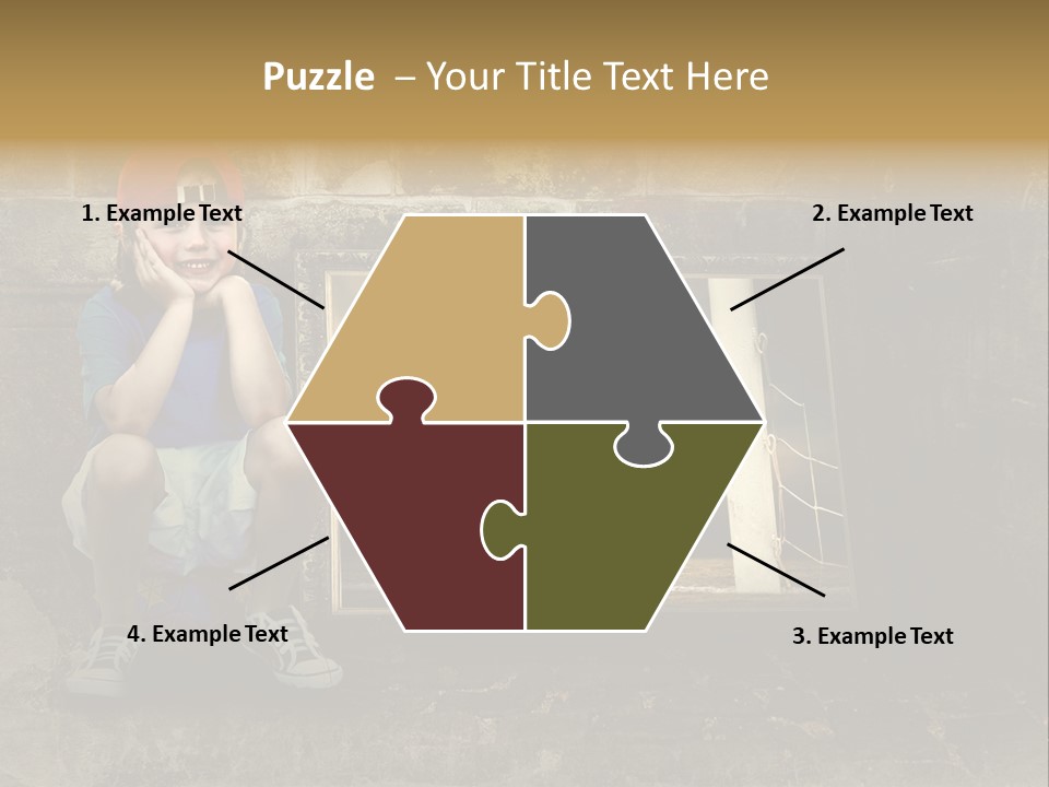 Vintage Texture Wall PowerPoint Template