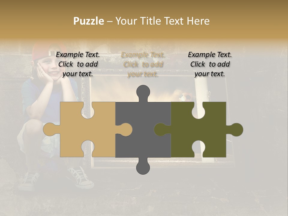 Vintage Texture Wall PowerPoint Template