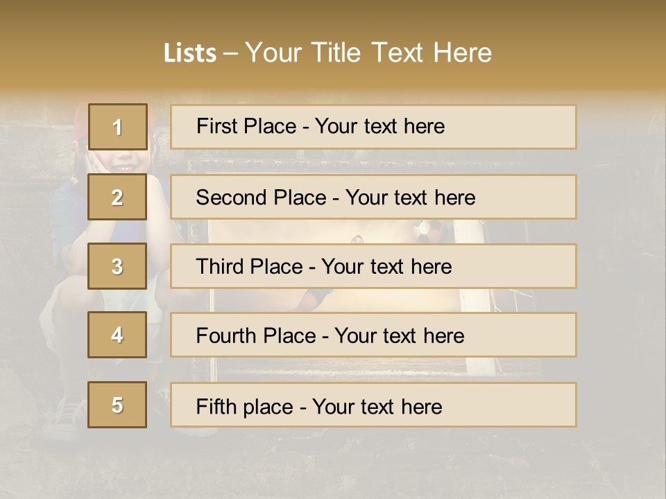 Vintage Texture Wall PowerPoint Template