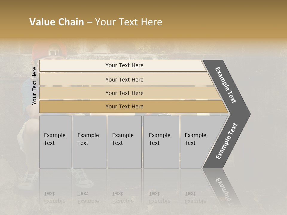 Vintage Texture Wall PowerPoint Template