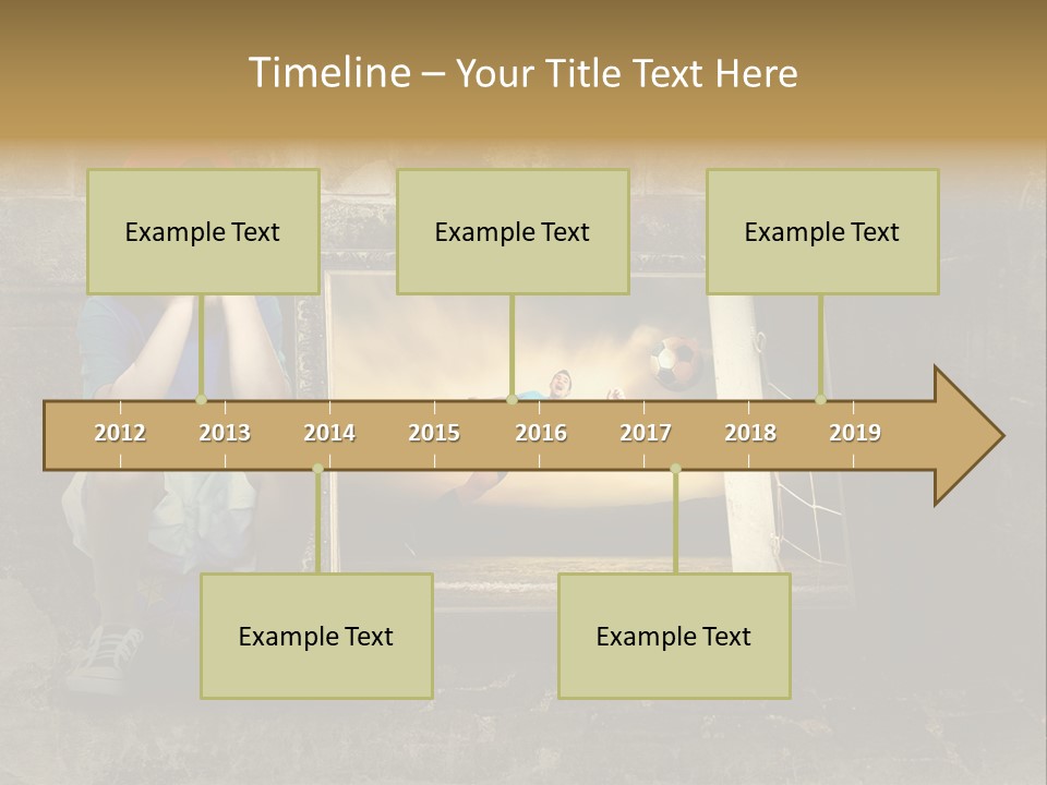 Vintage Texture Wall PowerPoint Template