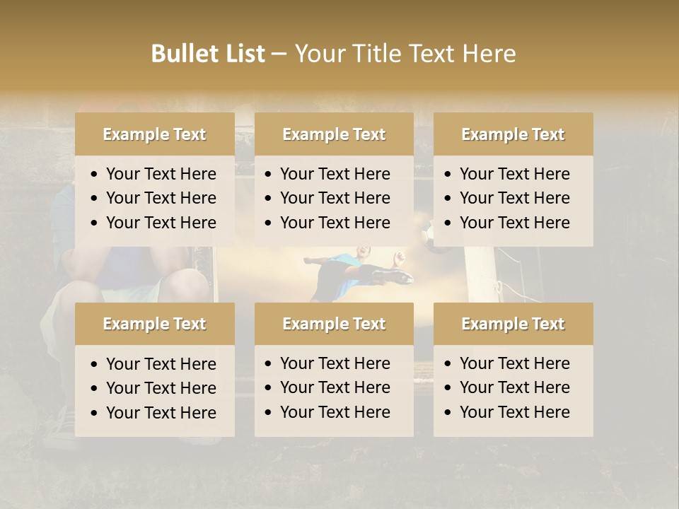 Vintage Texture Wall PowerPoint Template