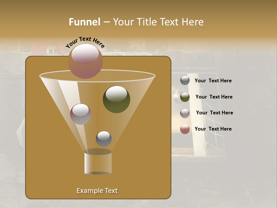Vintage Texture Wall PowerPoint Template