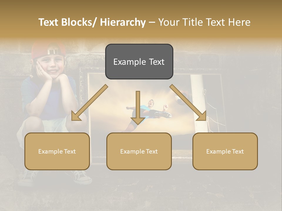Vintage Texture Wall PowerPoint Template