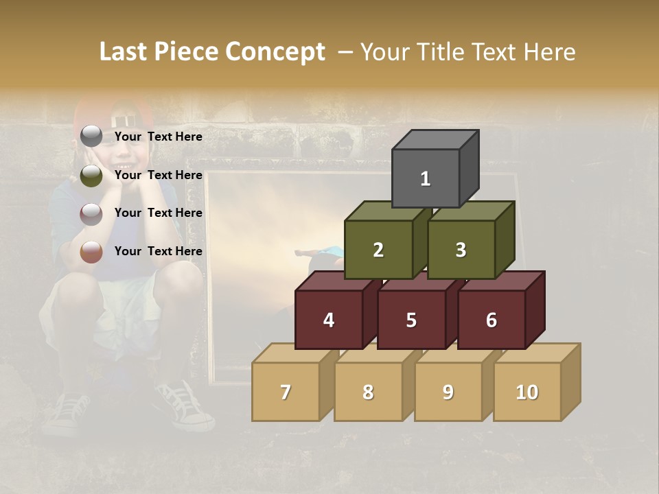 Vintage Texture Wall PowerPoint Template