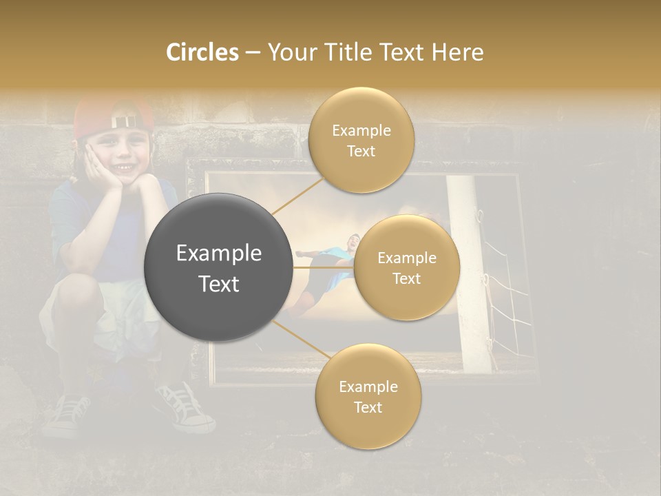 Vintage Texture Wall PowerPoint Template