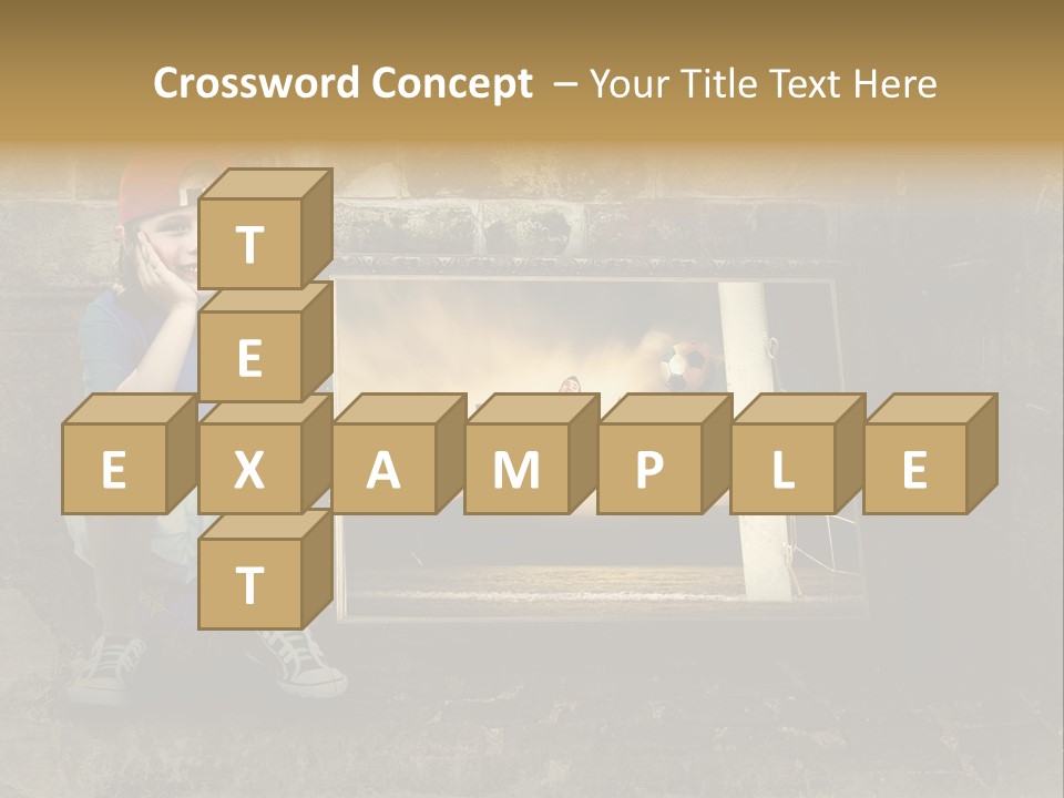 Vintage Texture Wall PowerPoint Template