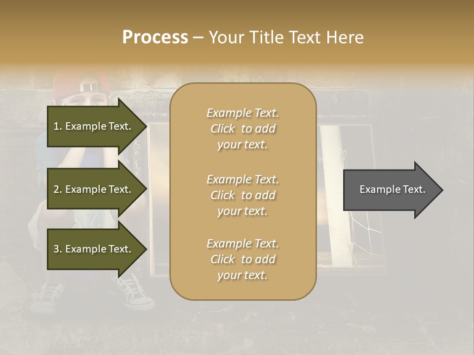 Vintage Texture Wall PowerPoint Template