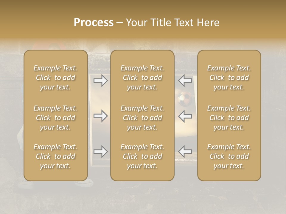 Vintage Texture Wall PowerPoint Template