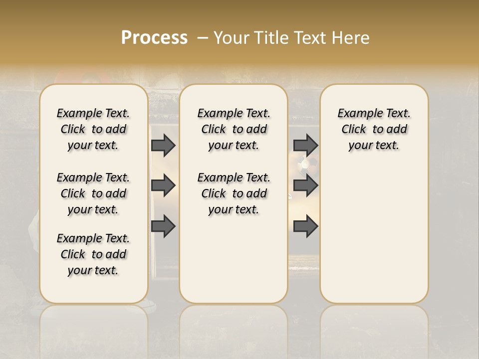 Vintage Texture Wall PowerPoint Template