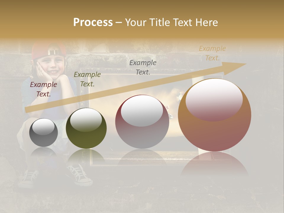 Vintage Texture Wall PowerPoint Template