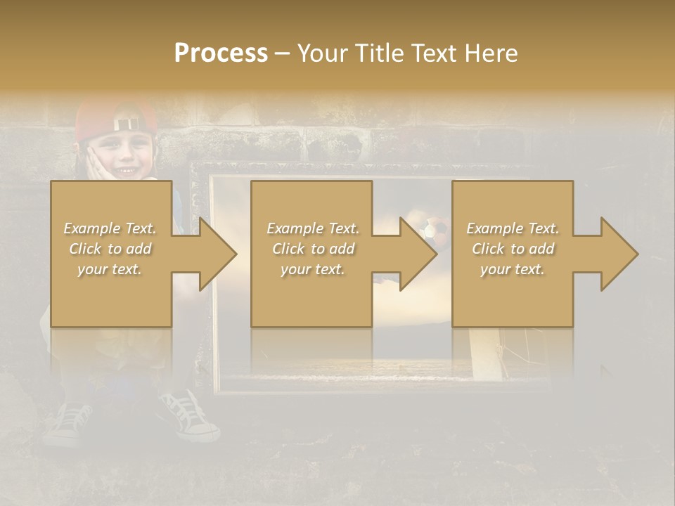 Vintage Texture Wall PowerPoint Template