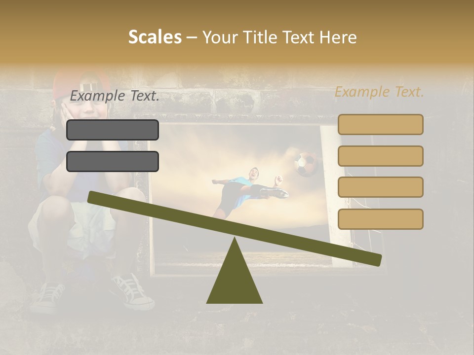 Vintage Texture Wall PowerPoint Template