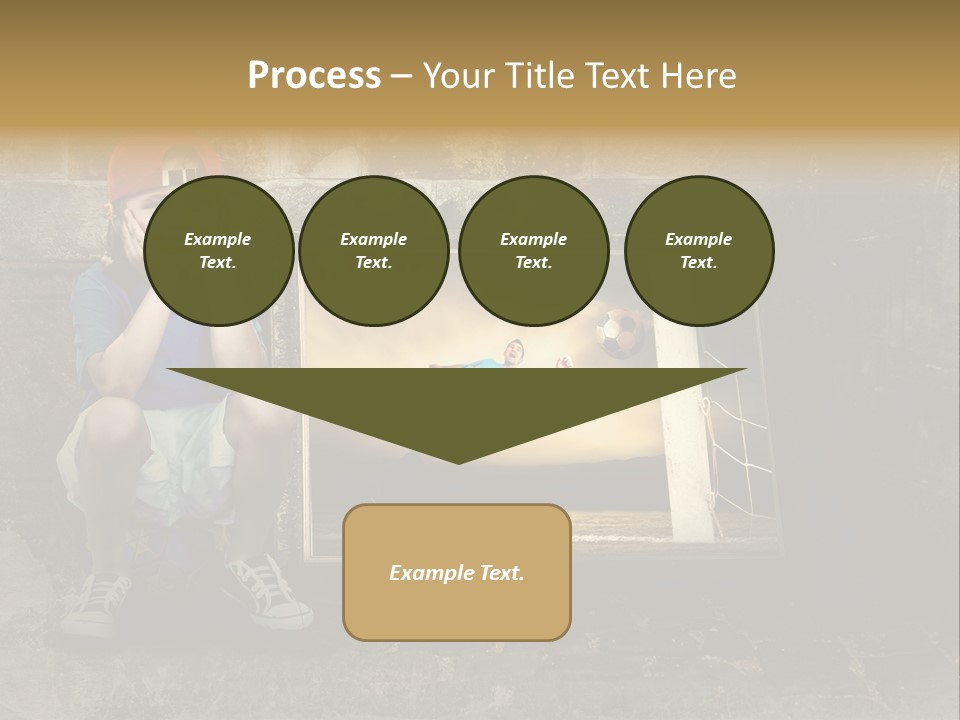 Vintage Texture Wall PowerPoint Template