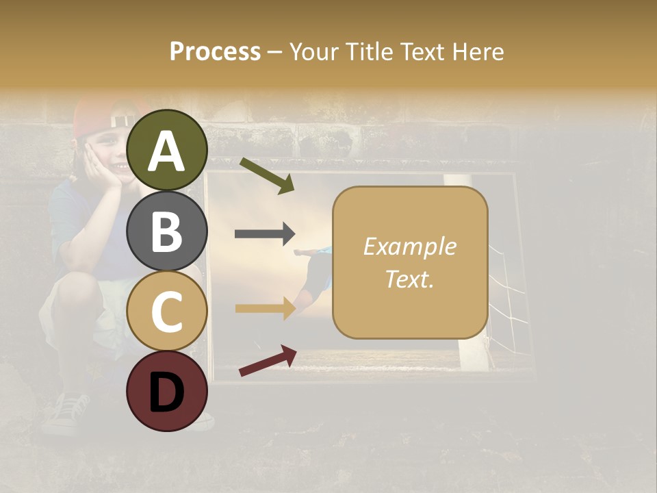 Vintage Texture Wall PowerPoint Template