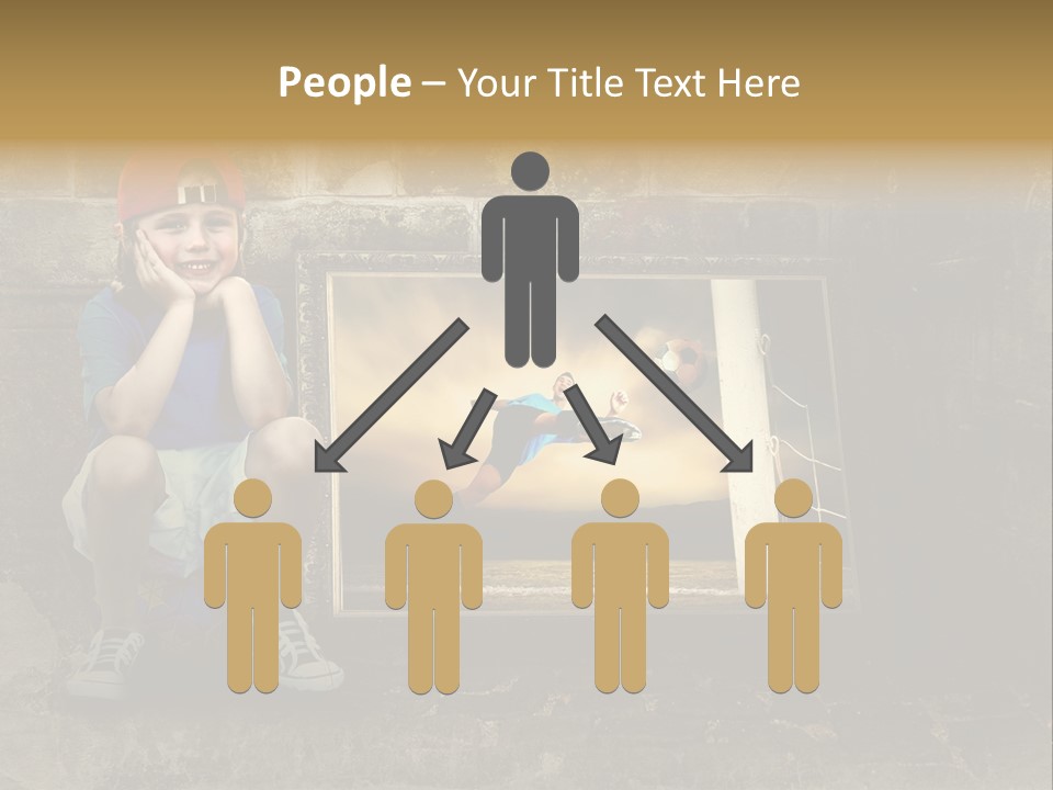 Vintage Texture Wall PowerPoint Template