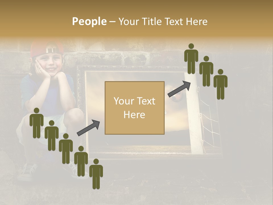 Vintage Texture Wall PowerPoint Template