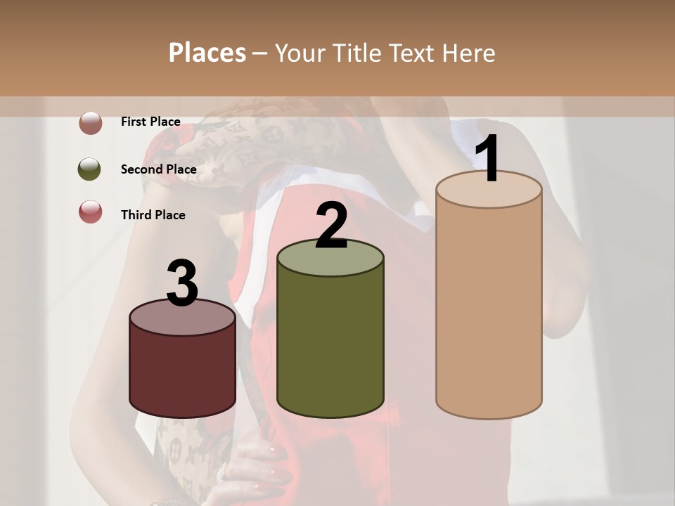 Smartphone White Stylish PowerPoint Template