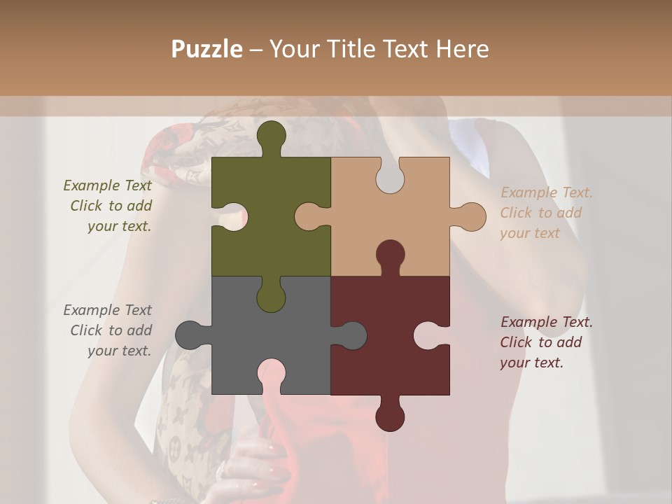 Smartphone White Stylish PowerPoint Template