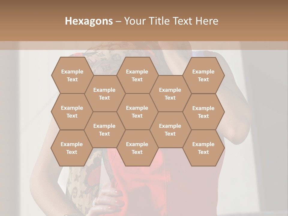 Smartphone White Stylish PowerPoint Template