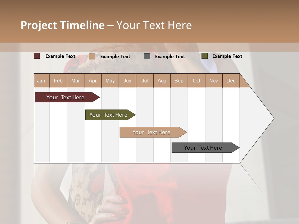 Smartphone White Stylish PowerPoint Template