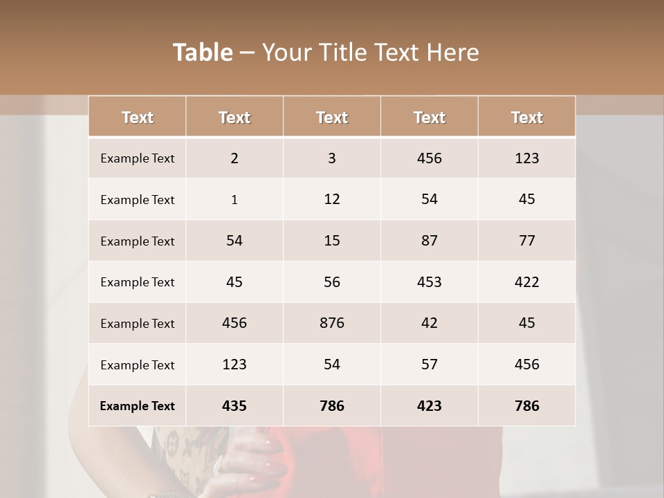 Smartphone White Stylish PowerPoint Template