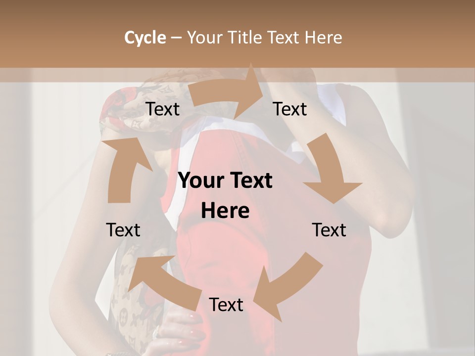Smartphone White Stylish PowerPoint Template