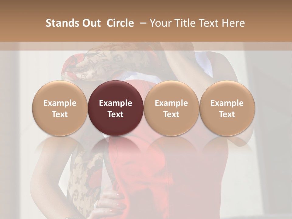 Smartphone White Stylish PowerPoint Template