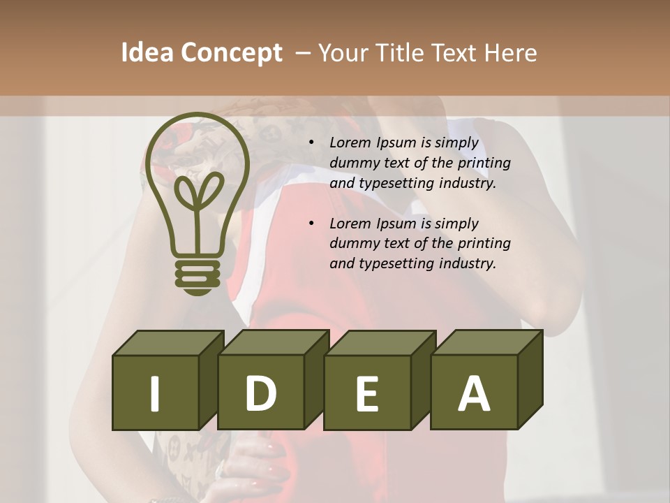 Smartphone White Stylish PowerPoint Template