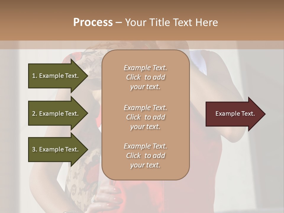 Smartphone White Stylish PowerPoint Template