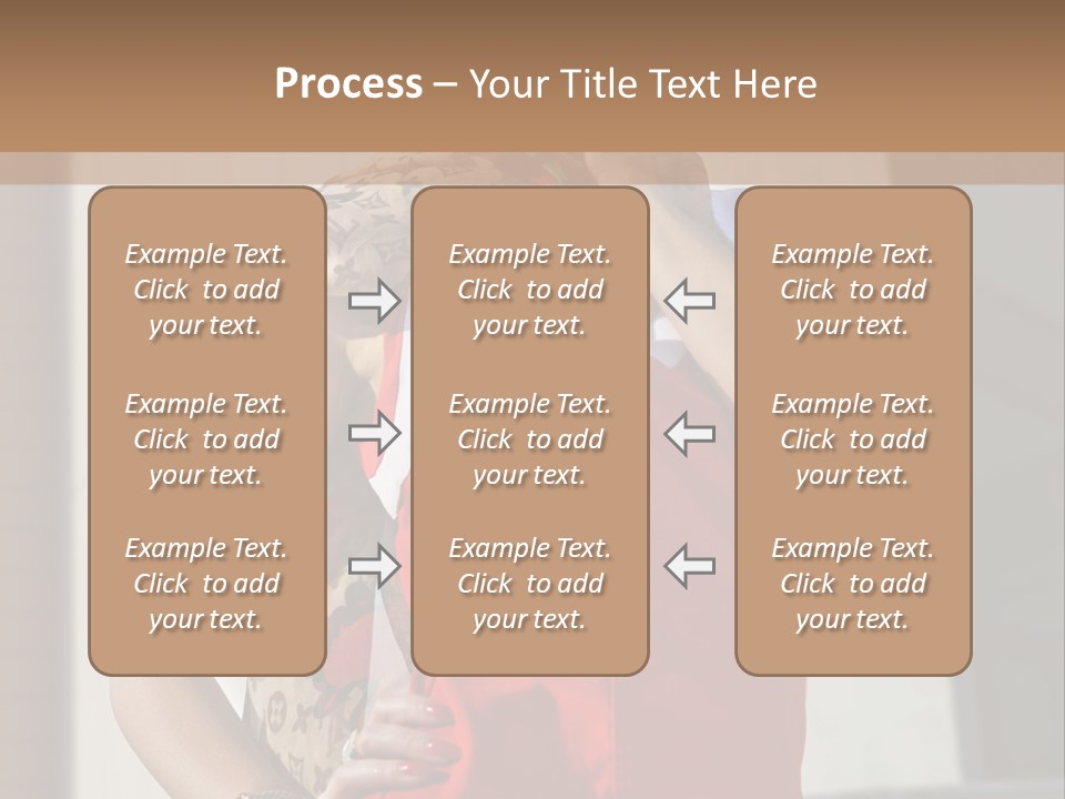 Smartphone White Stylish PowerPoint Template