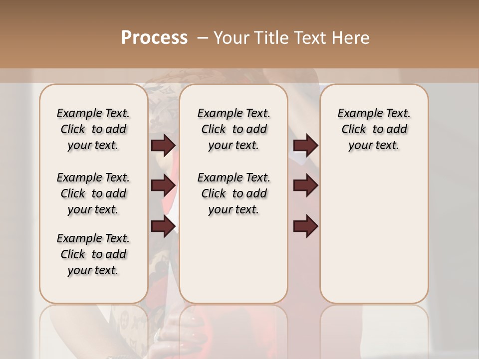 Smartphone White Stylish PowerPoint Template
