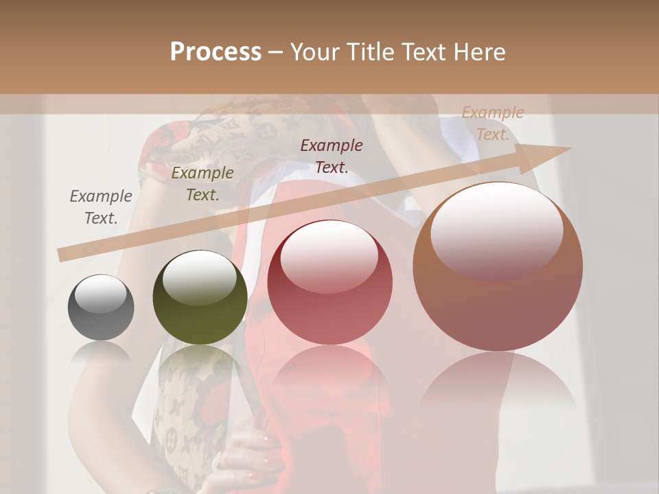 Smartphone White Stylish PowerPoint Template