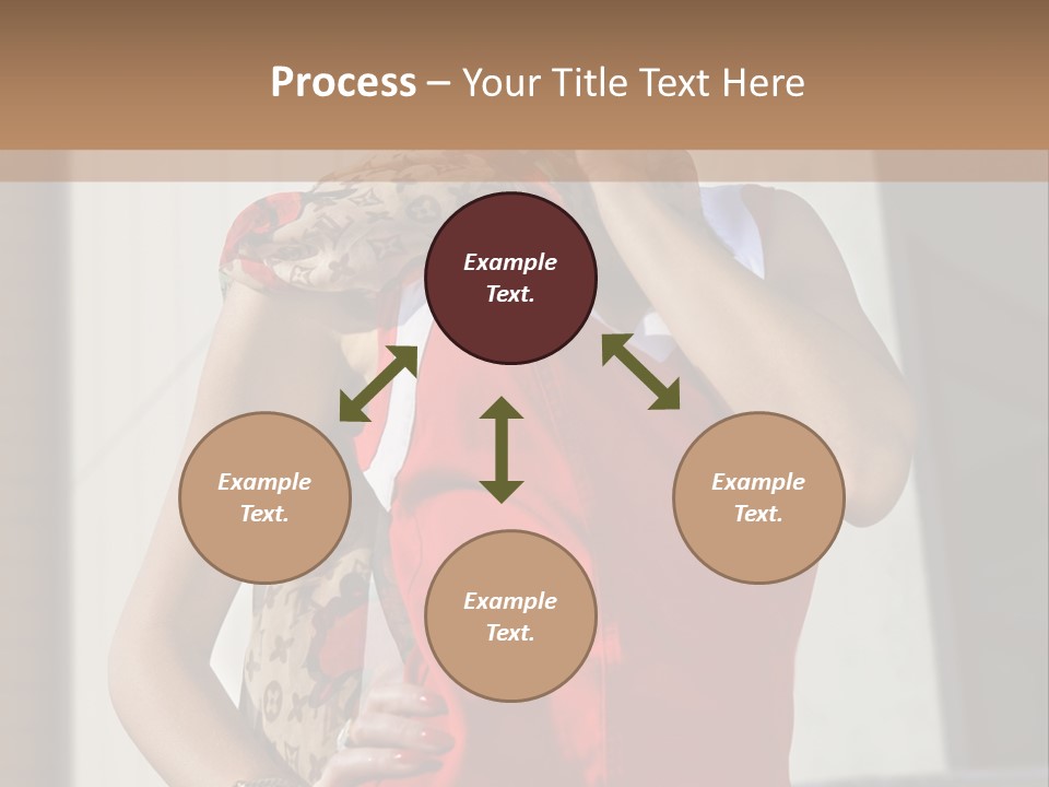 Smartphone White Stylish PowerPoint Template
