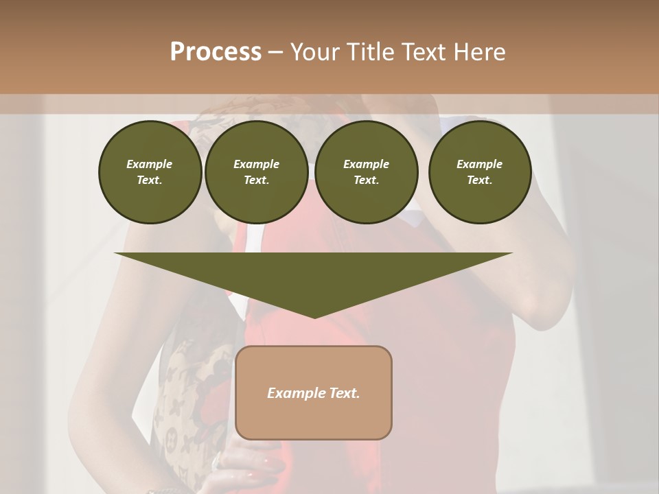 Smartphone White Stylish PowerPoint Template