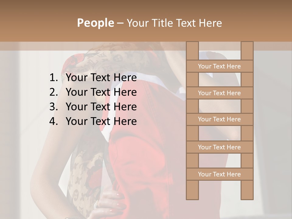 Smartphone White Stylish PowerPoint Template
