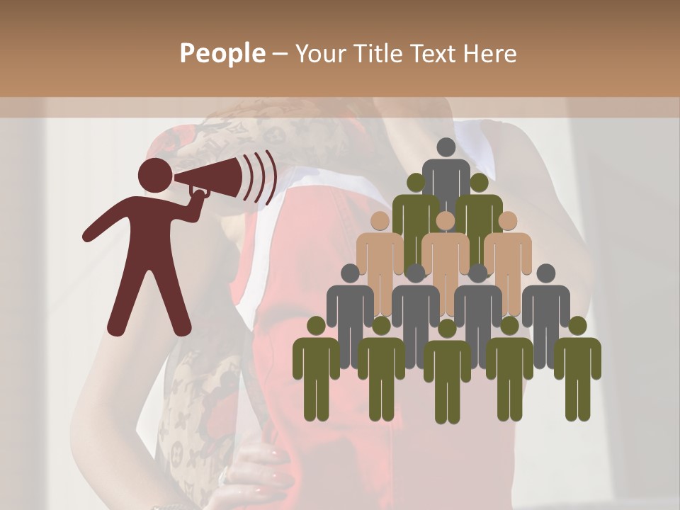 Smartphone White Stylish PowerPoint Template