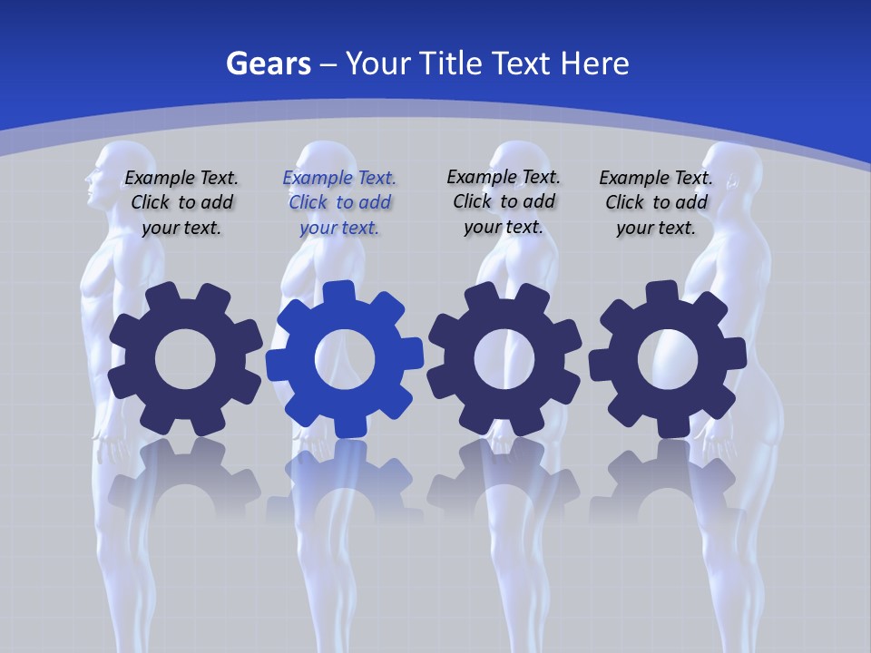 One Medical Person PowerPoint Template