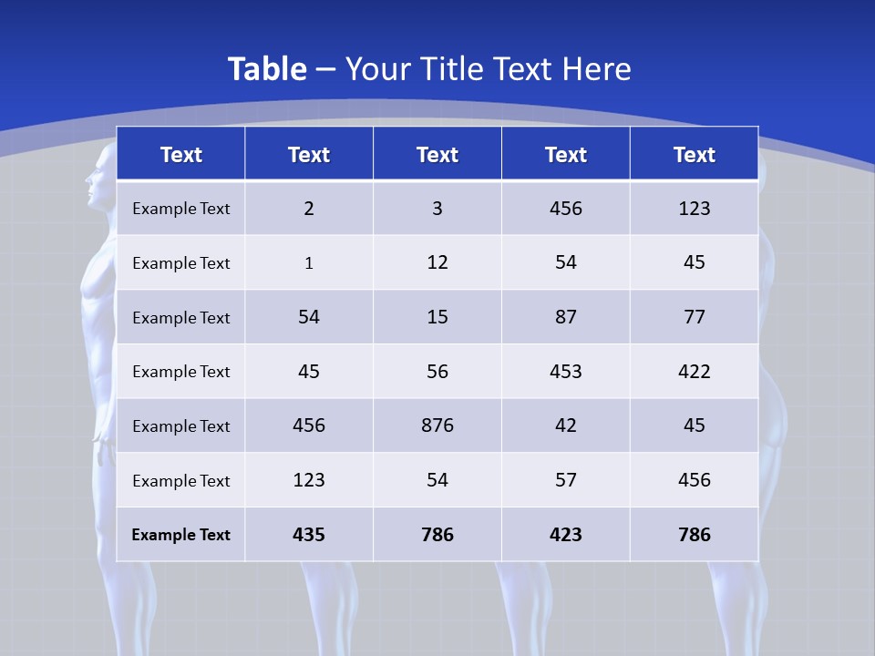 One Medical Person PowerPoint Template