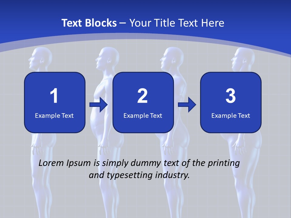 One Medical Person PowerPoint Template