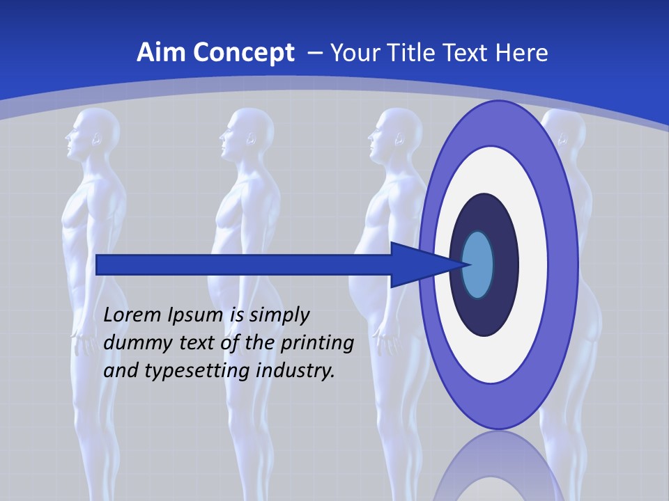 One Medical Person PowerPoint Template