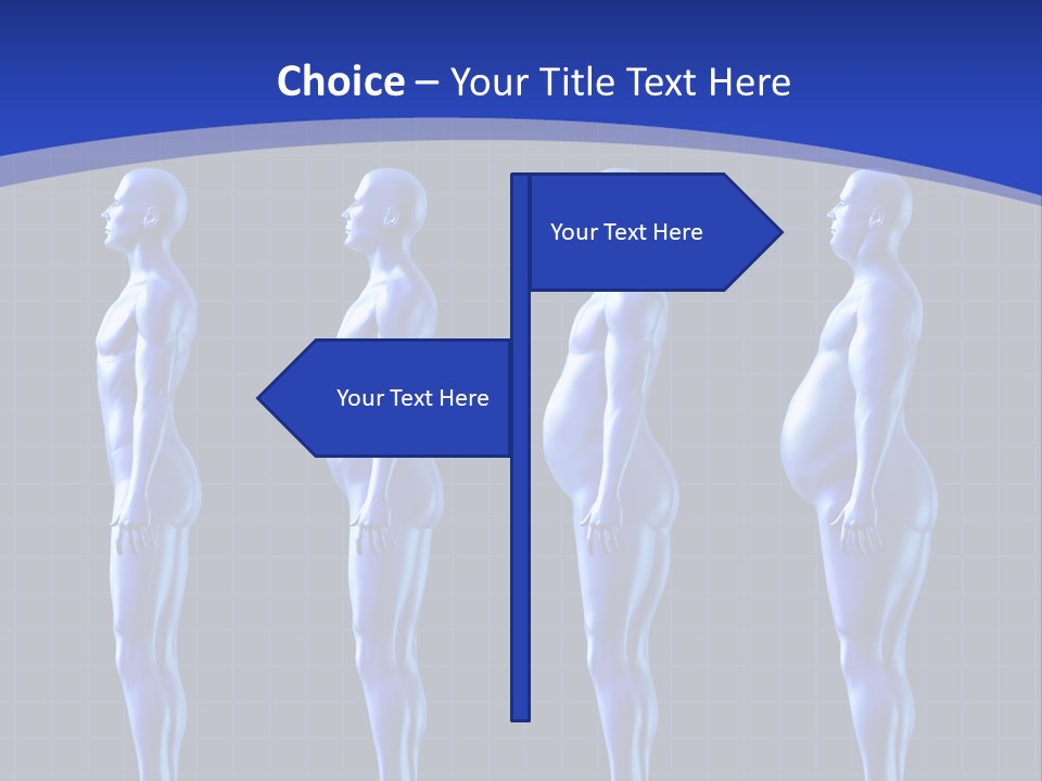 One Medical Person PowerPoint Template