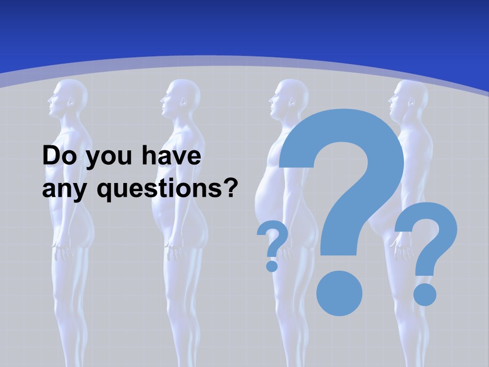 One Medical Person PowerPoint Template